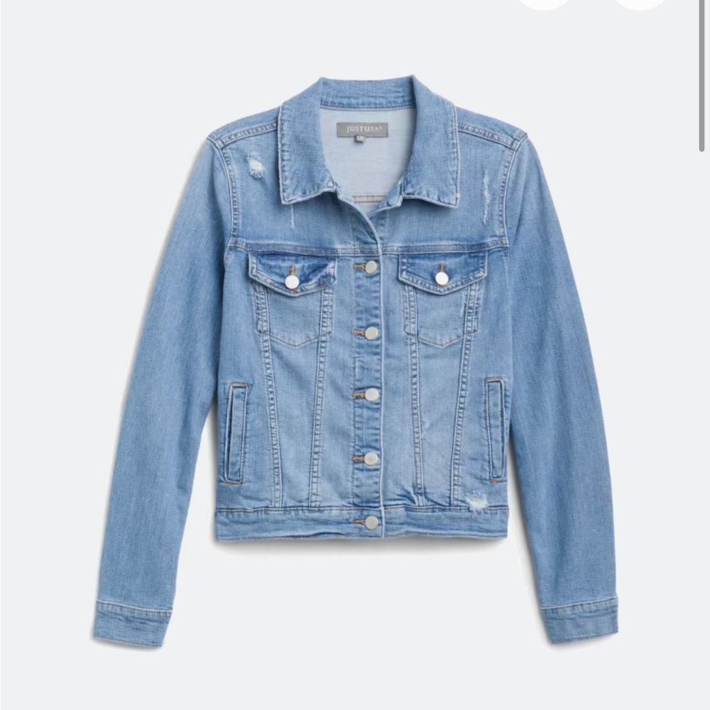 Just USA Light Blue Jean Jacket